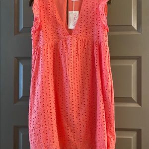 NWT Pink Lily Boutique Lace Romper